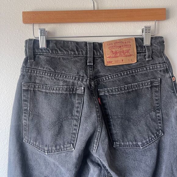 Vintage 1997‎ Black Tapered Levi's - Picture 1 of 10